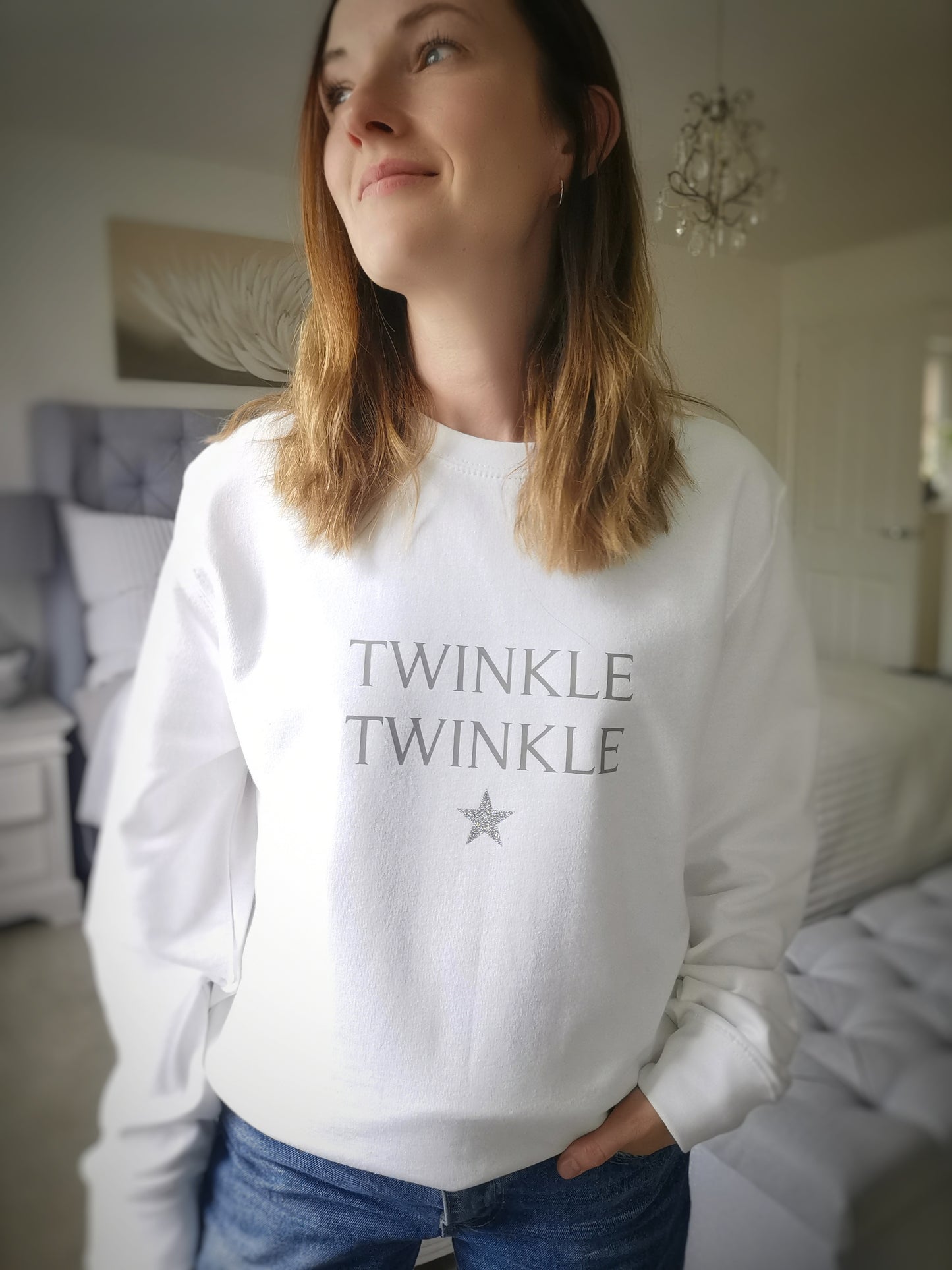 Twinkle Twinkle Ladies Sweatshirt