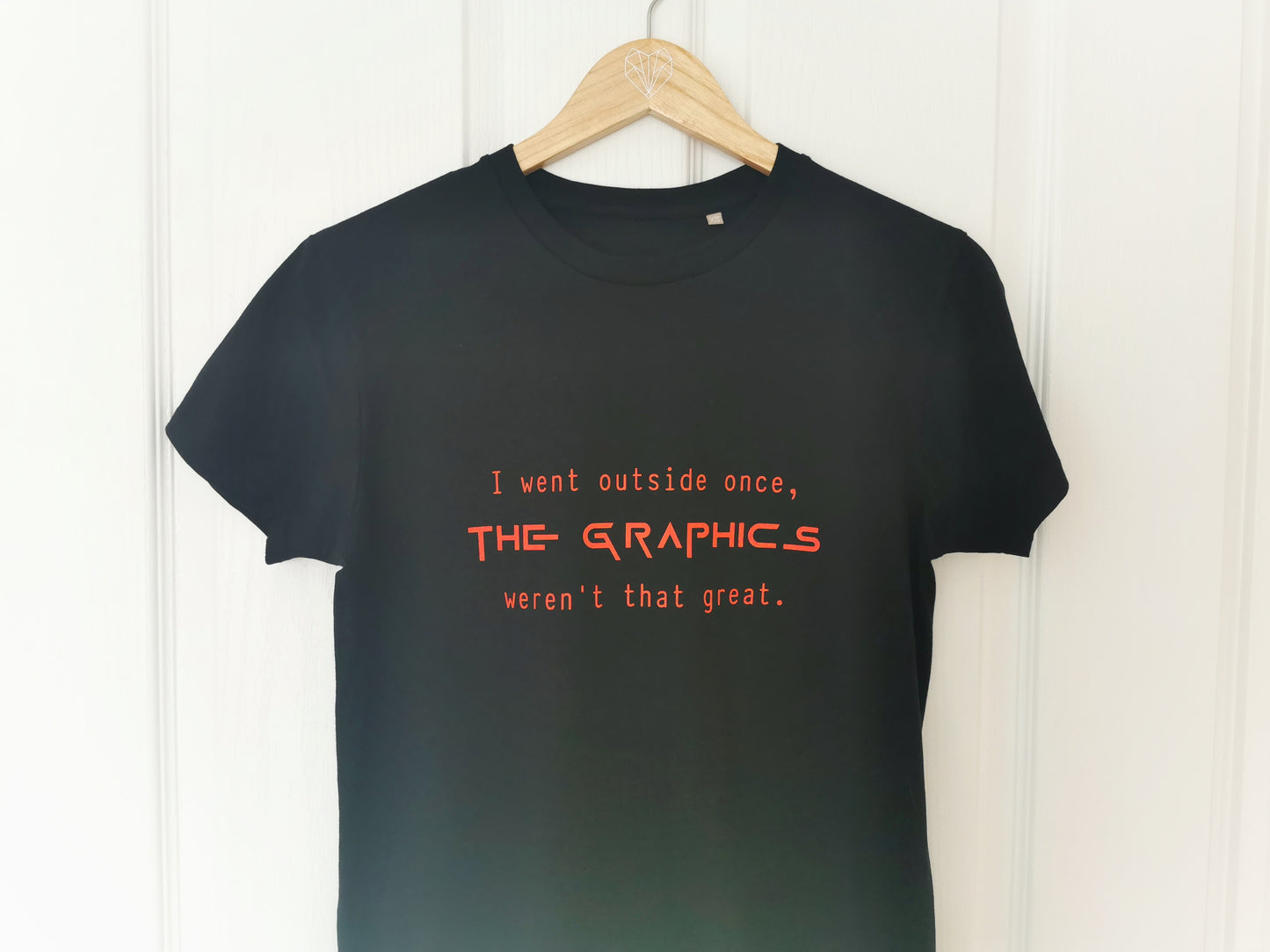 I Went Outside Once Kids T-shirt