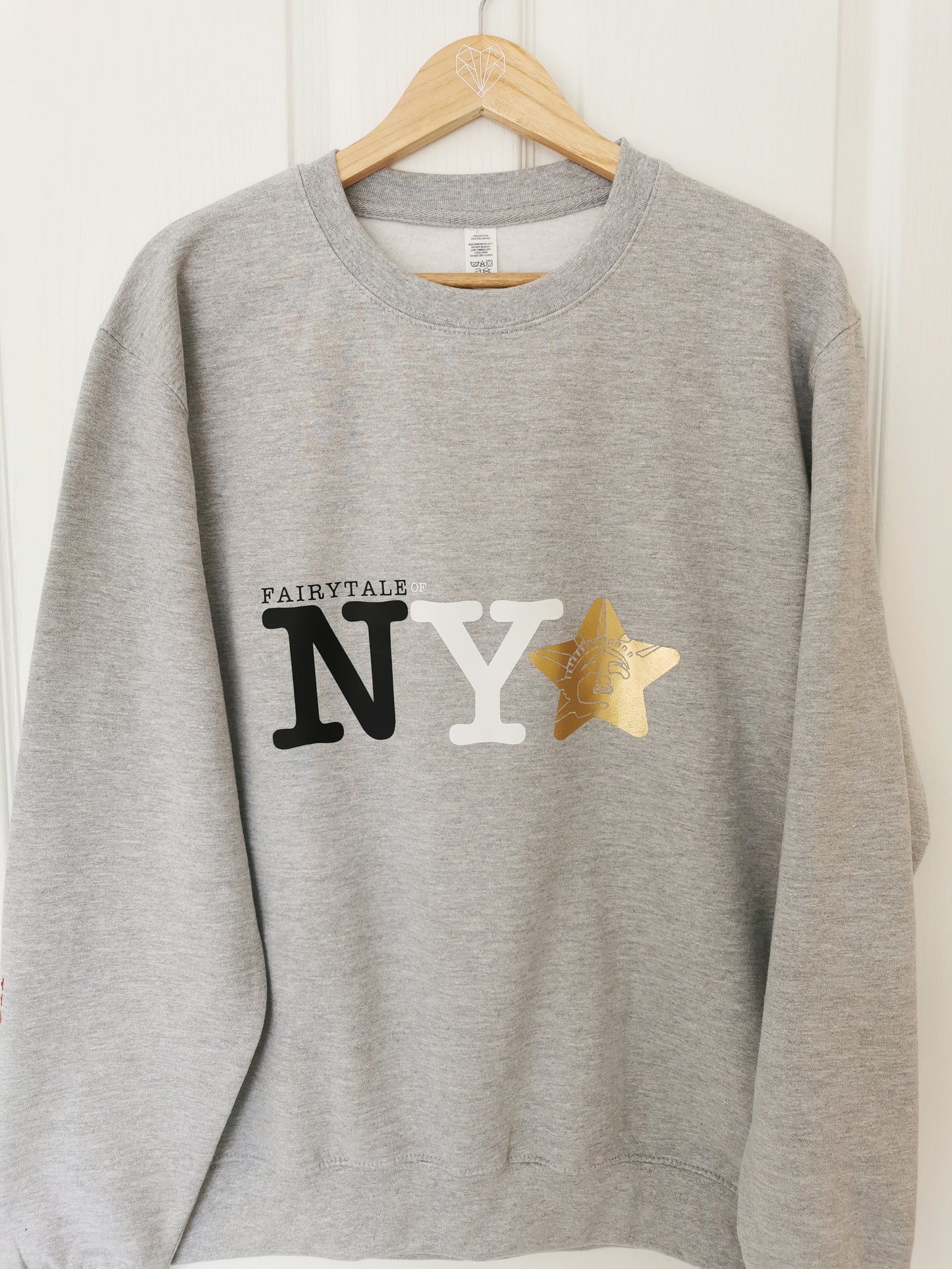 Fairytale of New York Star Mens Sweatshirt