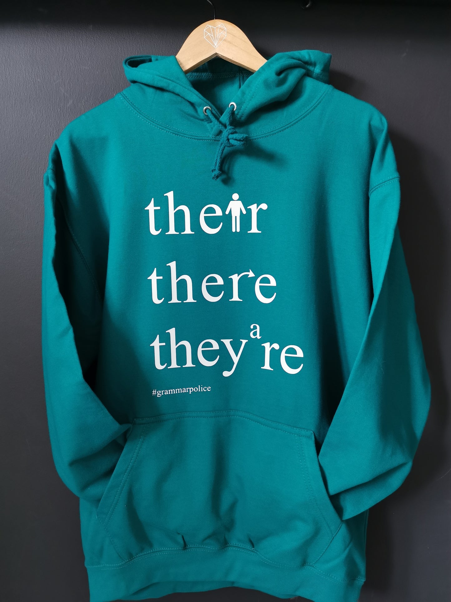 Grammar Police Ladies Hoodie