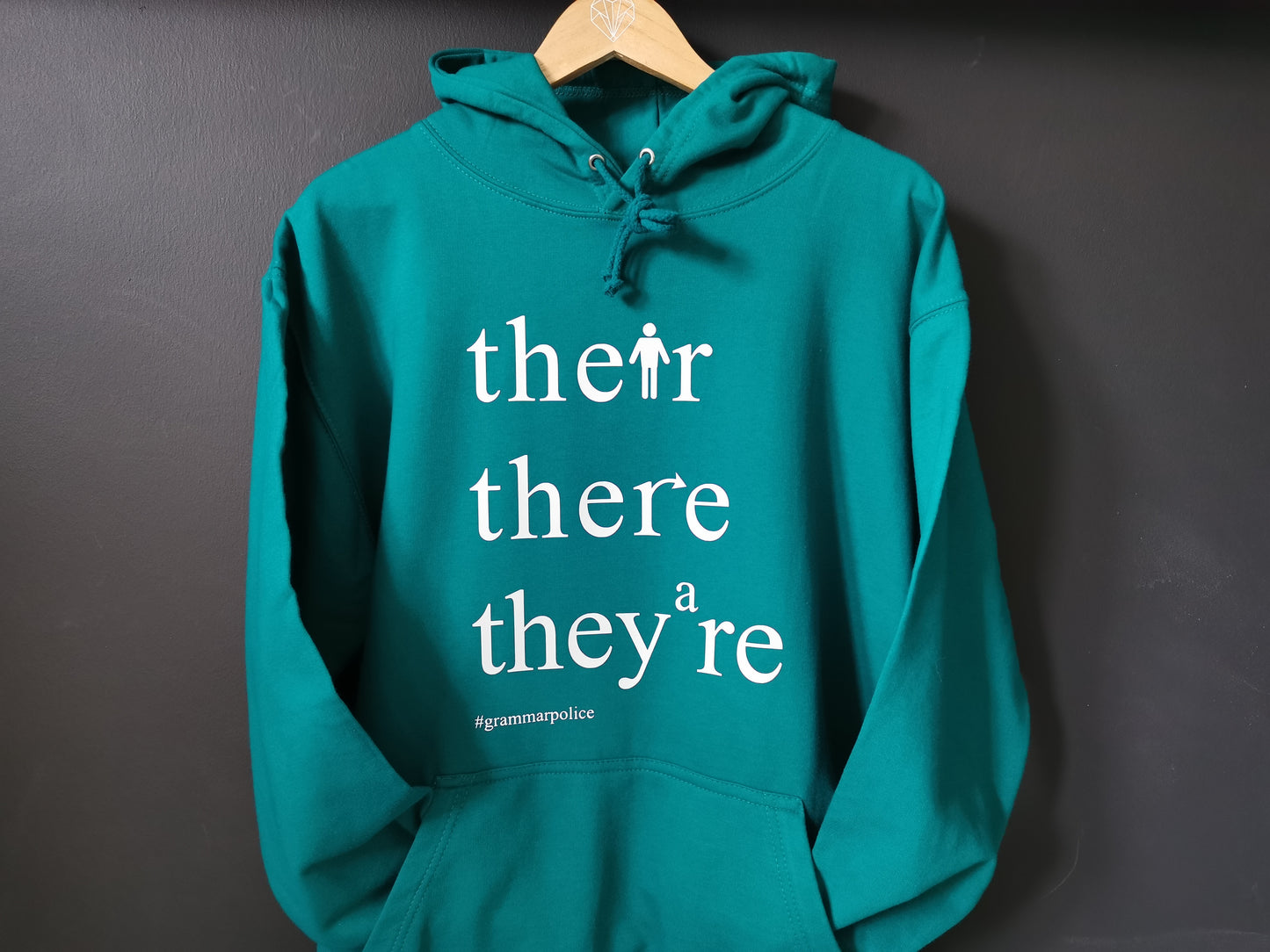 Grammar Police Ladies Hoodie