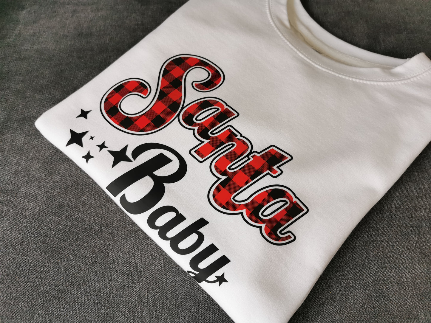 Santa Baby Ladies & Kids Sweatshirt