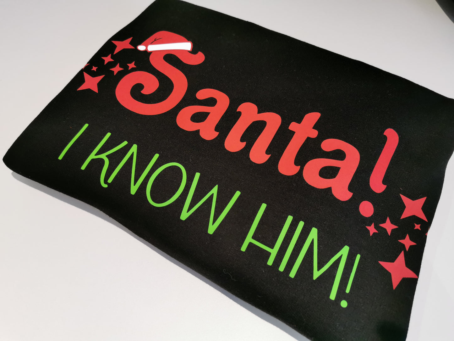 Santa! I know him! Adults Sweatshirt