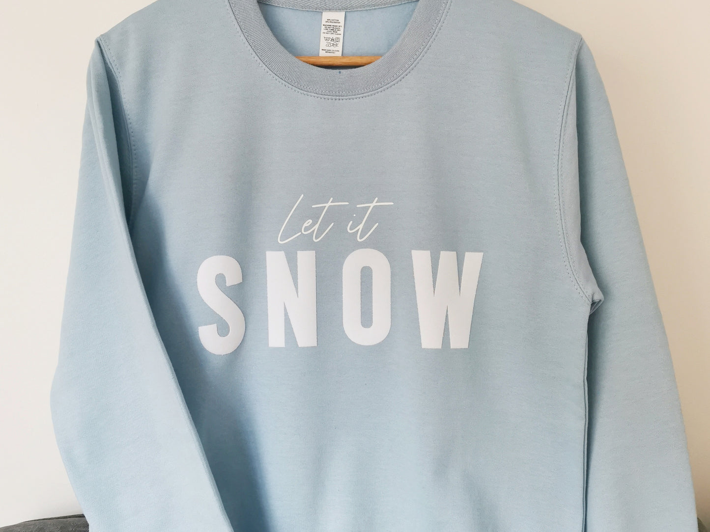 Let is Snow Ladies Sweatshirt