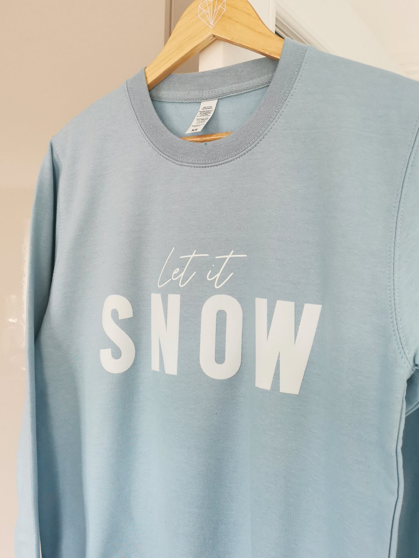 Let is Snow Ladies Sweatshirt