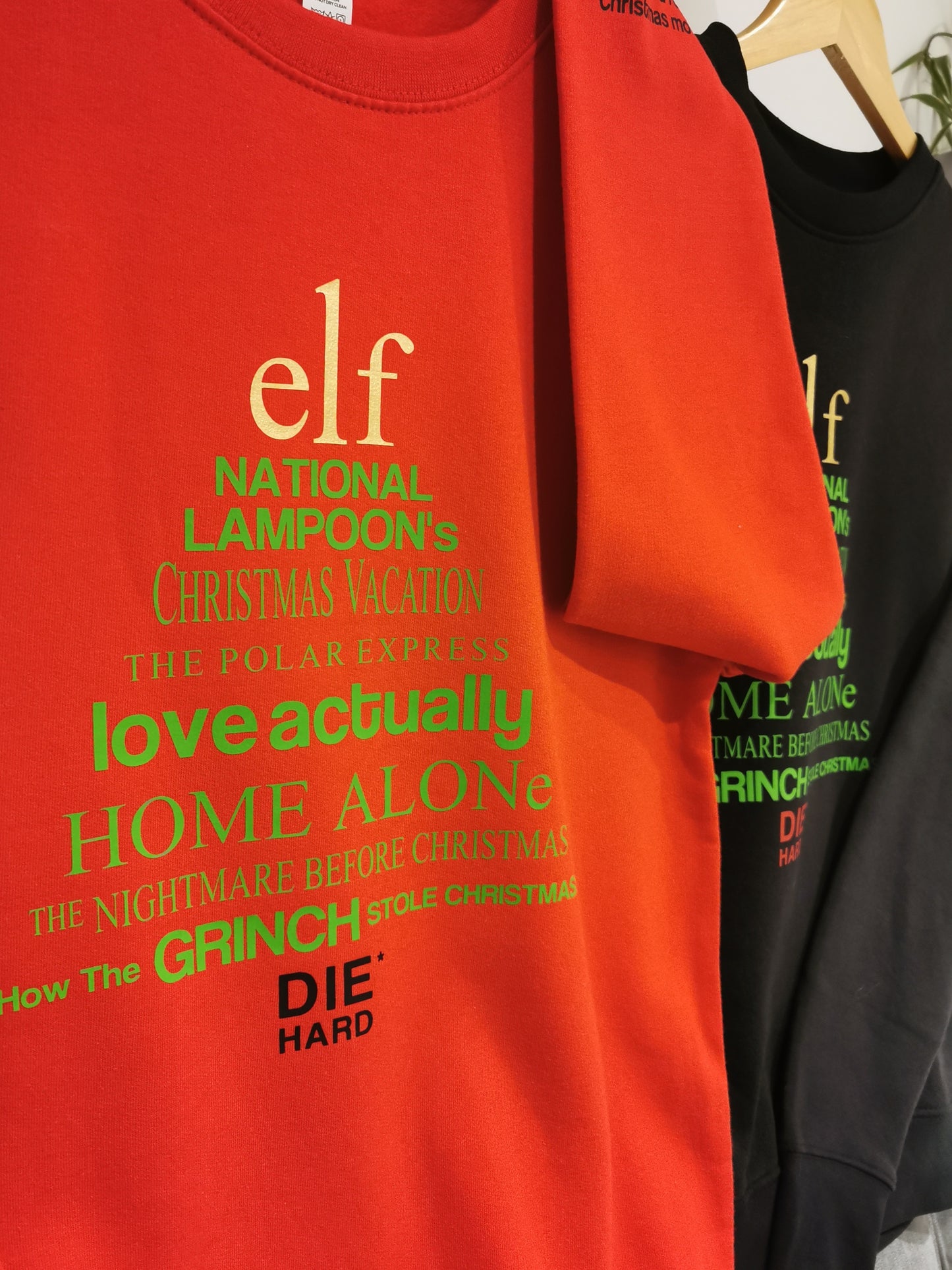 Christmas Movies Ladies & Mens Sweatshirt