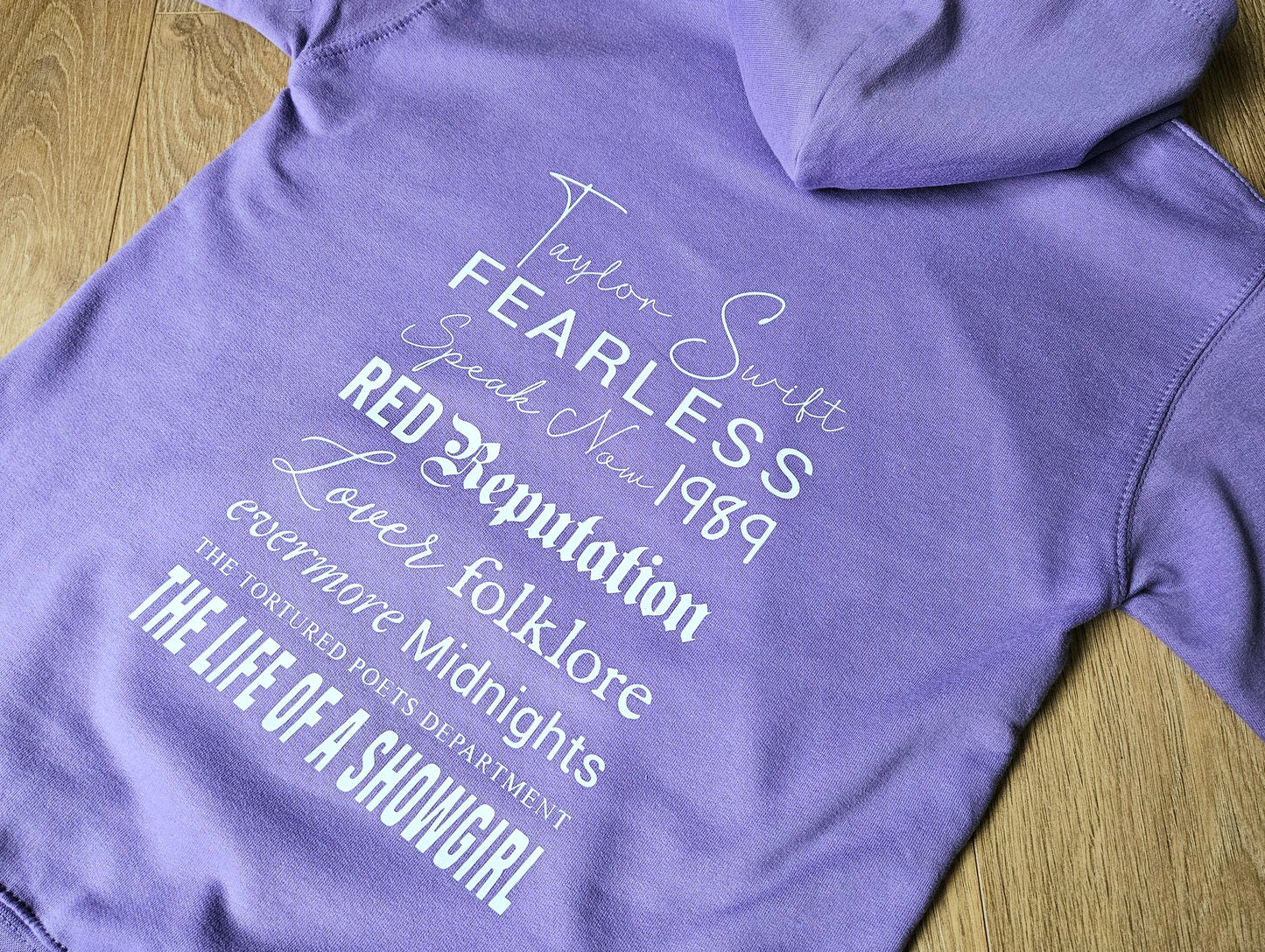 Swiftie Album Adults & Kids Hoodie