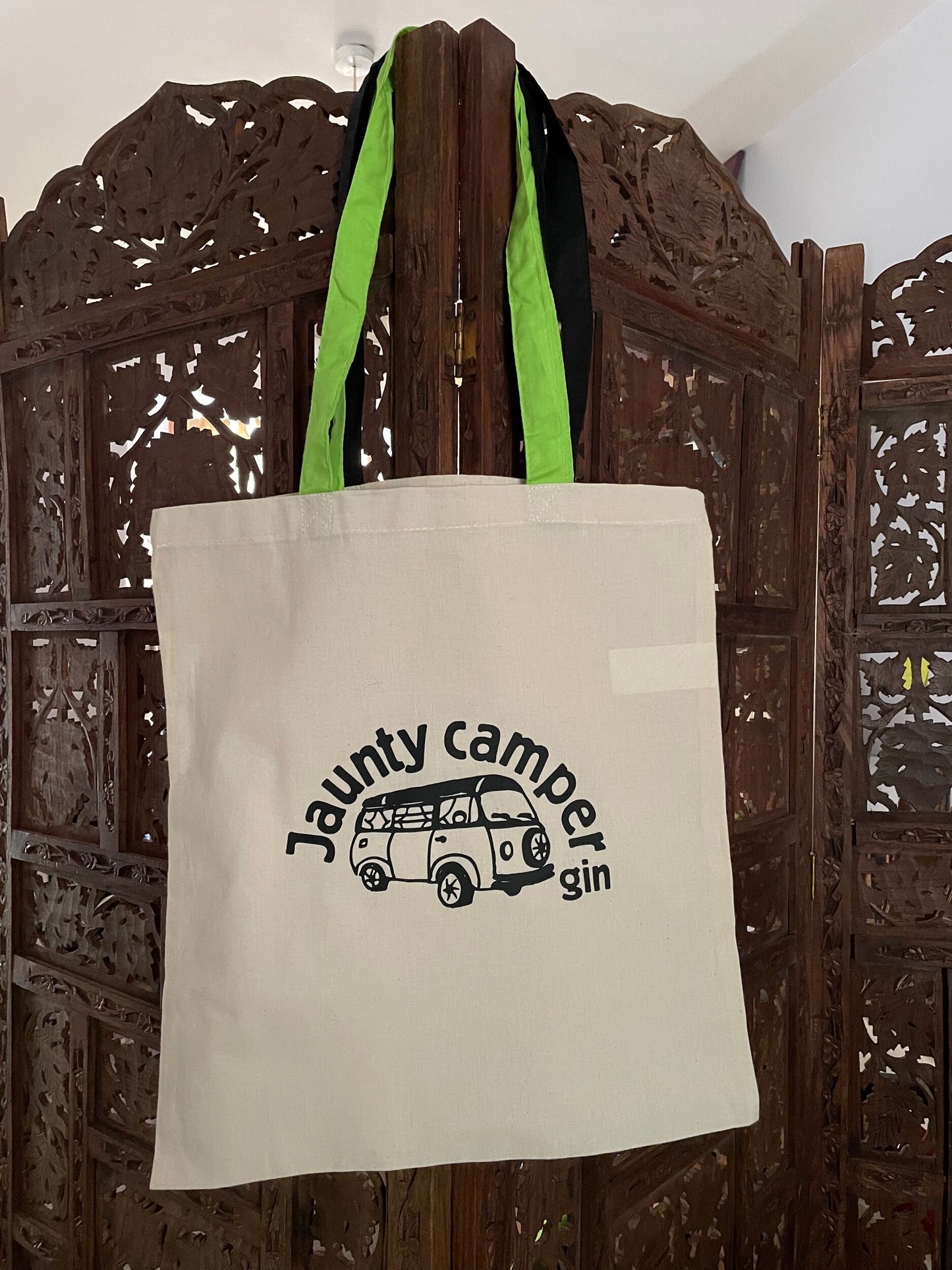 Jaunty Camper Gin Tote Bag