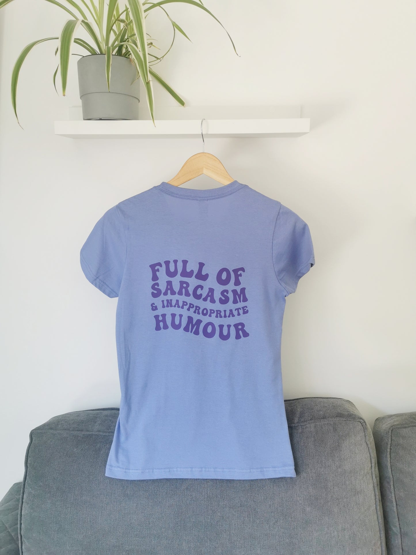 Inappropriate Humour Ladies T-shirt