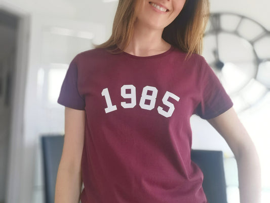 Personalised Year T-shirt