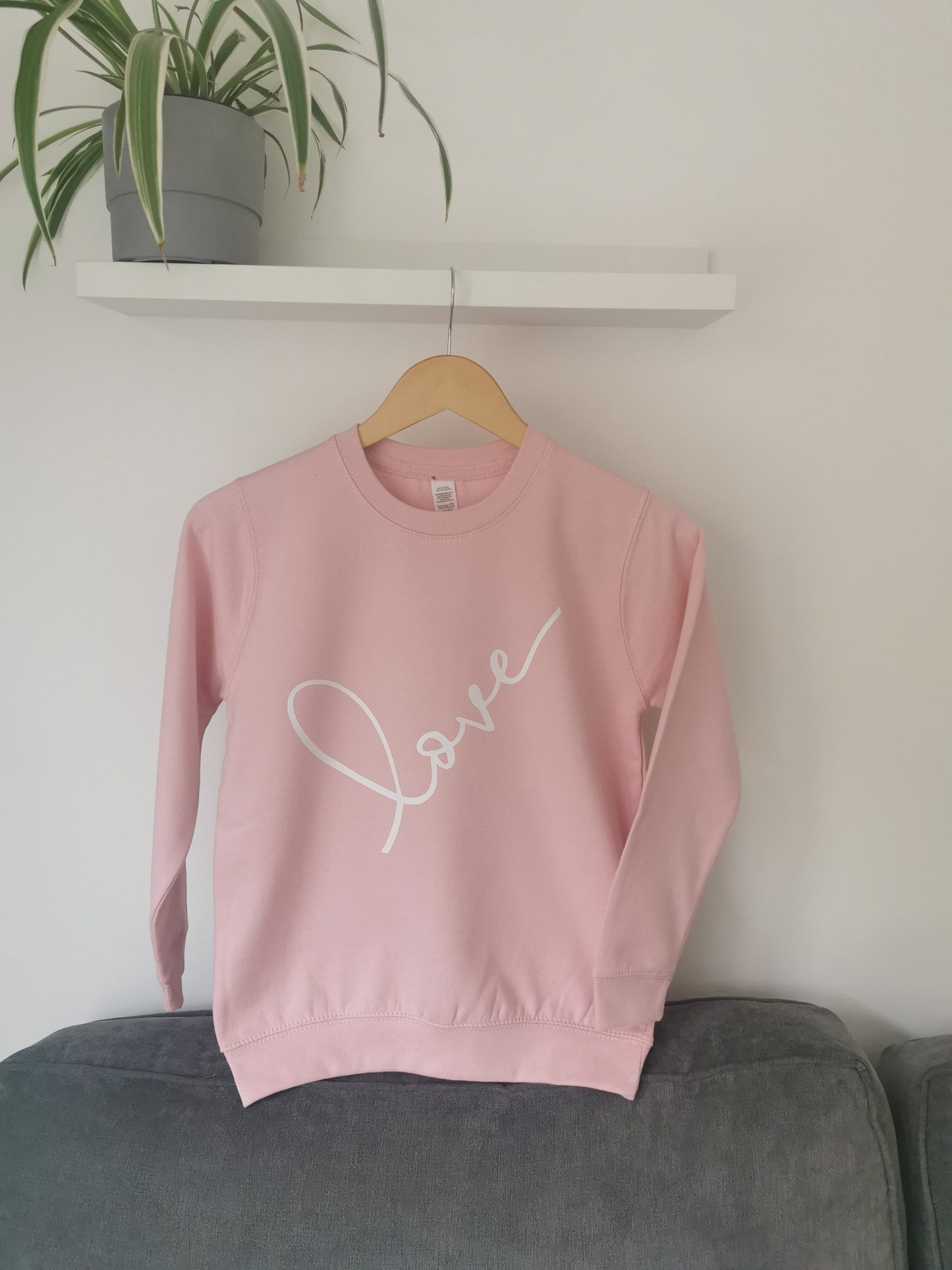 Love Slogan Ladies & Kids Sweatshirt