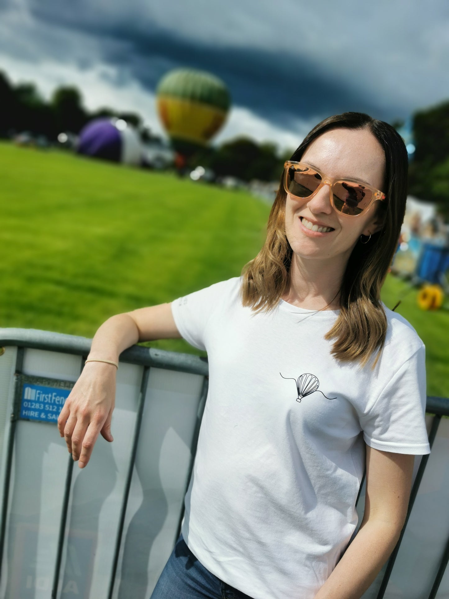 Strathaven Balloon Festival Inspired Adults T-shirt