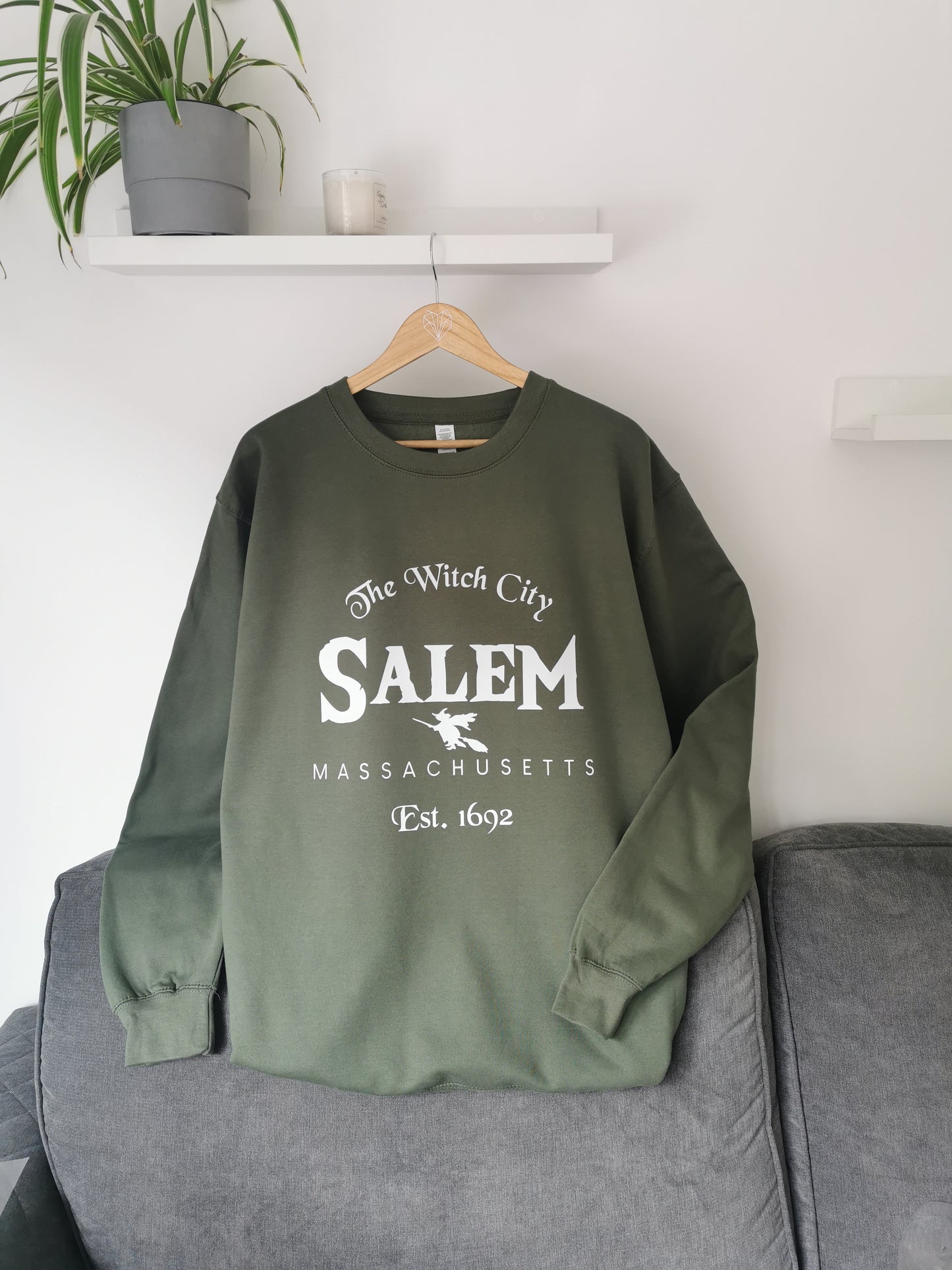 Salem The Witch City Halloween Sweatshirt