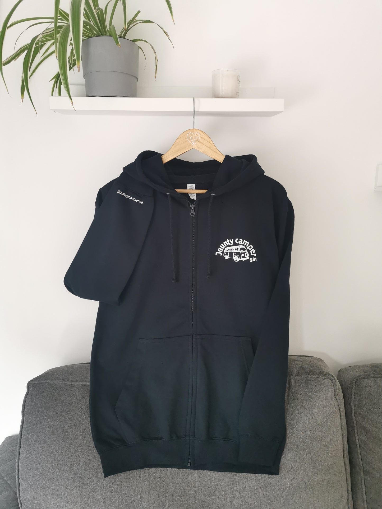 Jaunty Camper Gin Zip Hoodie