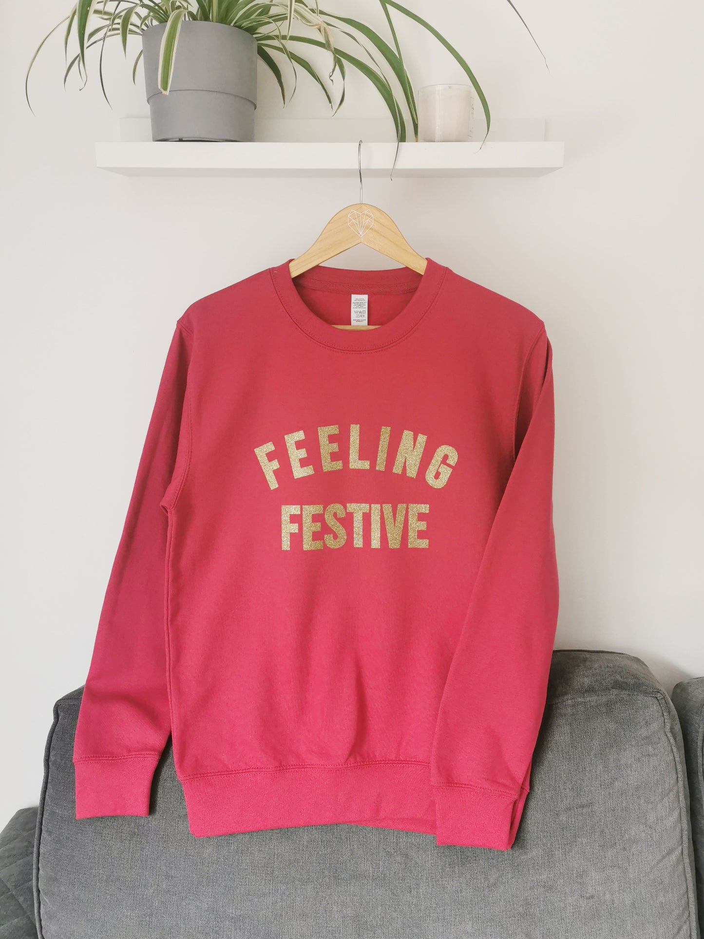 Feeling Festive Ladies Christmas Sweatshirt