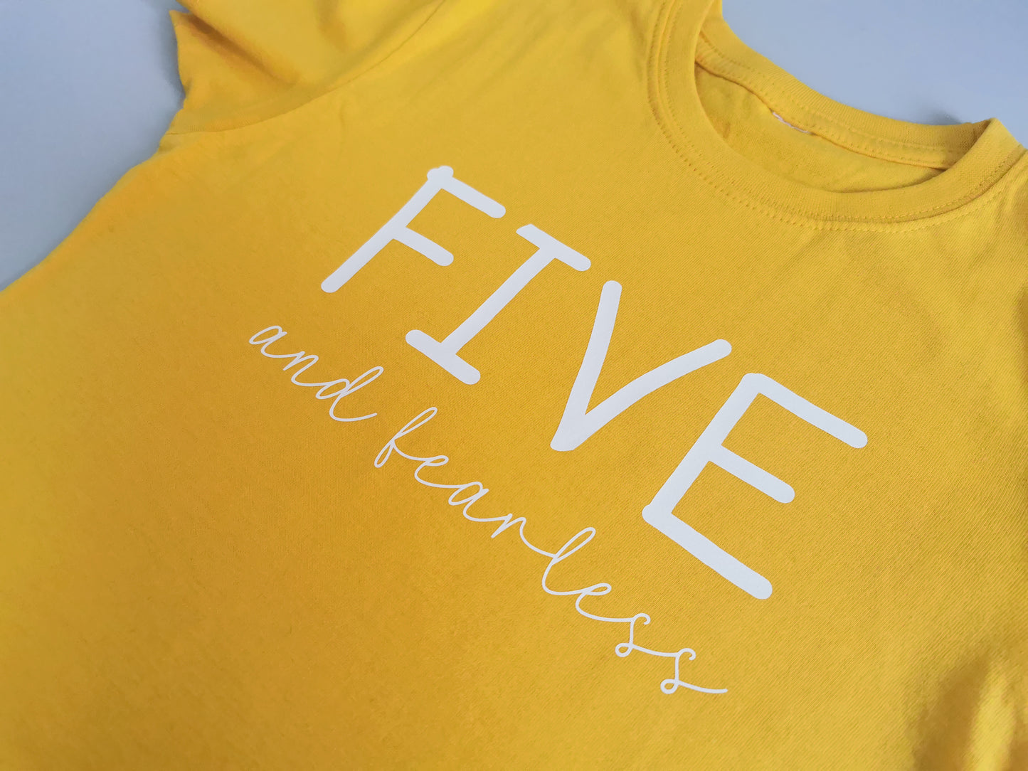 Five and Fearless Kids T-shirt