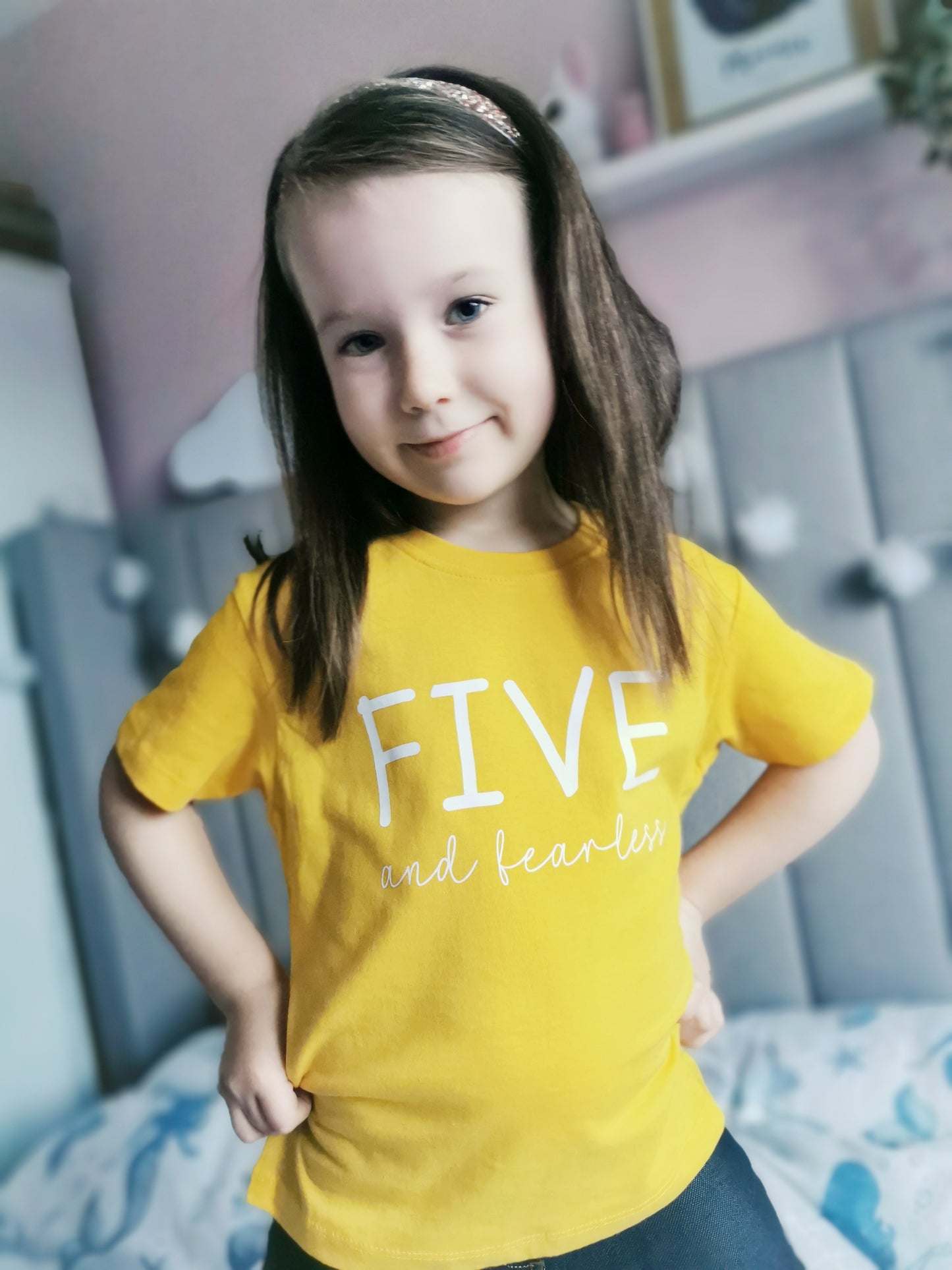 Five and Fearless Kids T-shirt