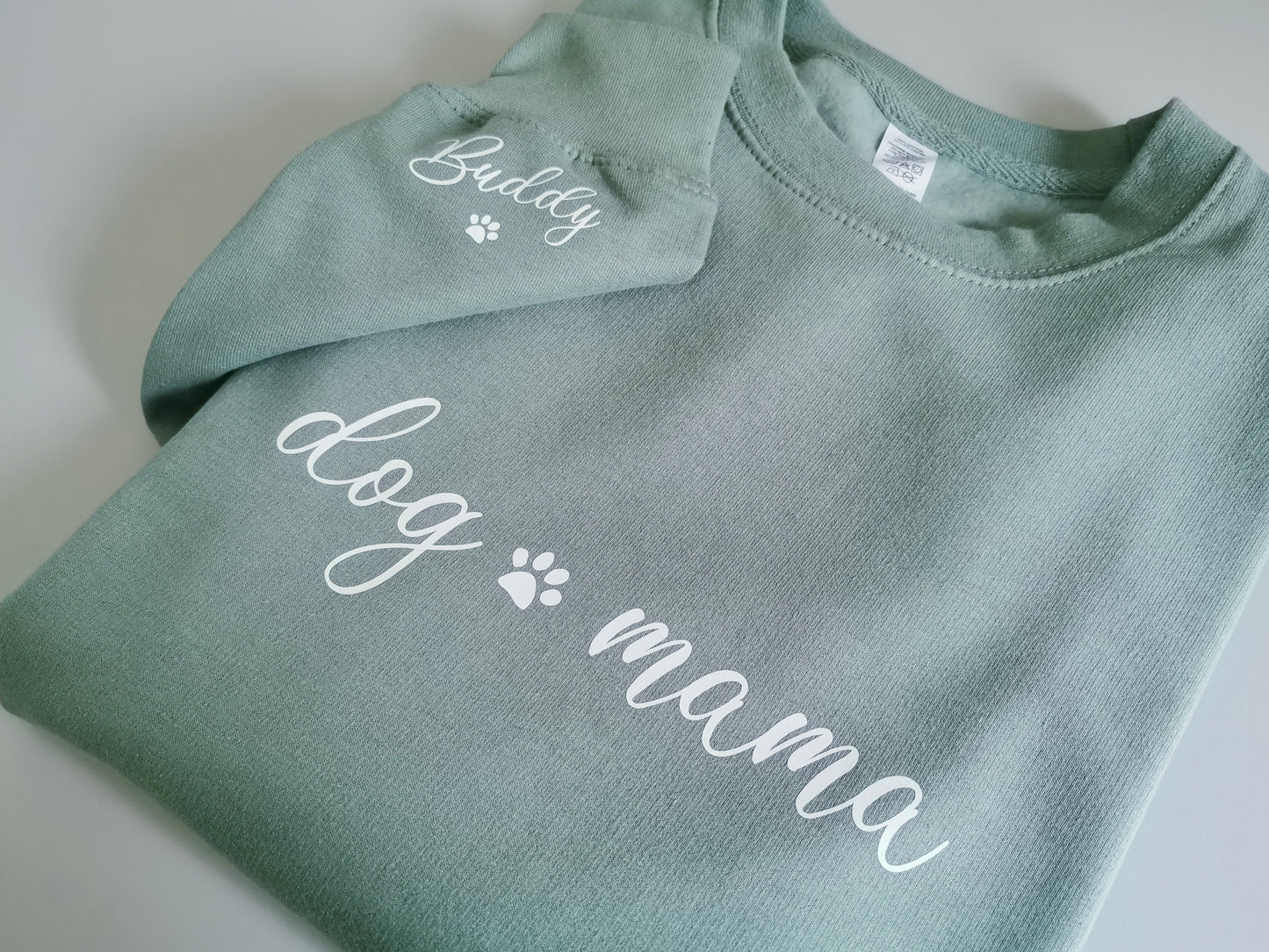 Dog Mama Personalised Ladies Sweatshirt