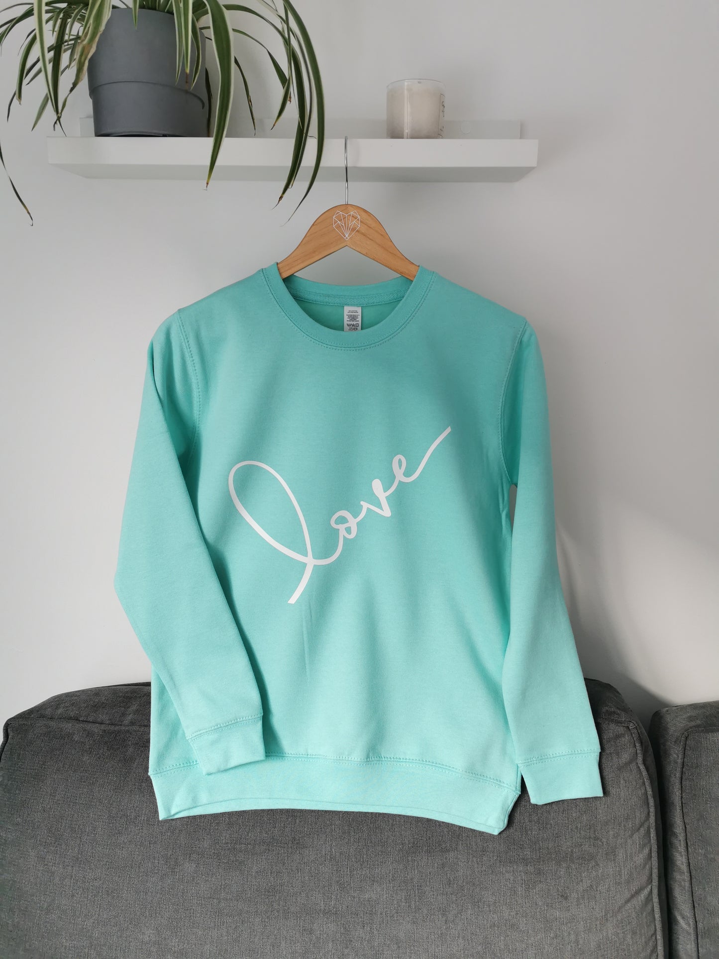 Love Slogan Ladies & Kids Sweatshirt