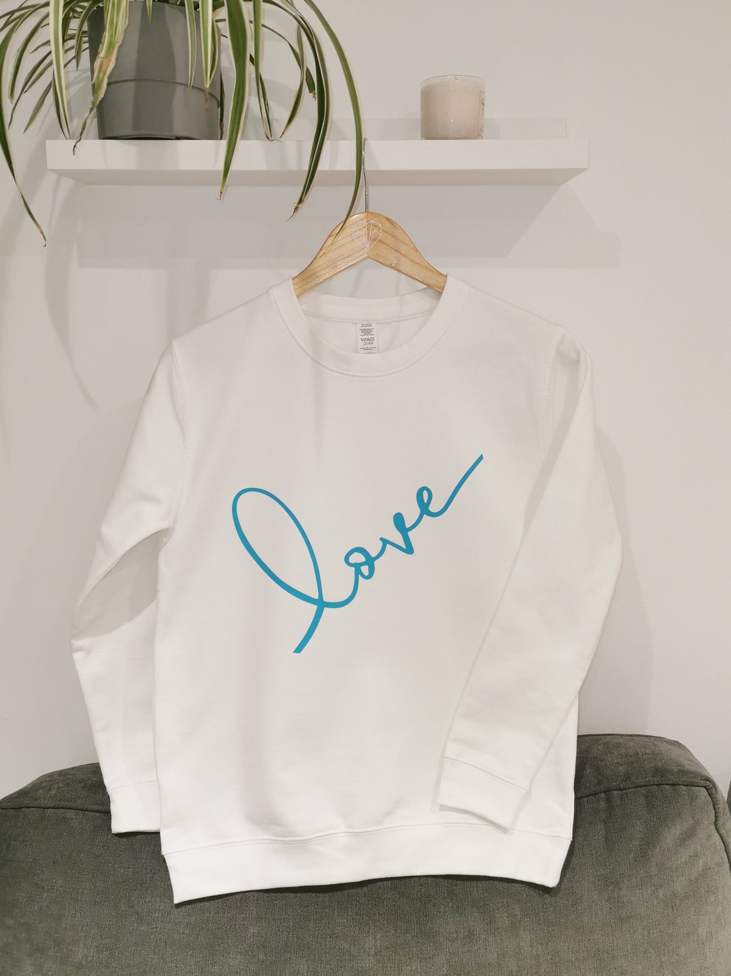 Love Slogan Ladies & Kids Sweatshirt