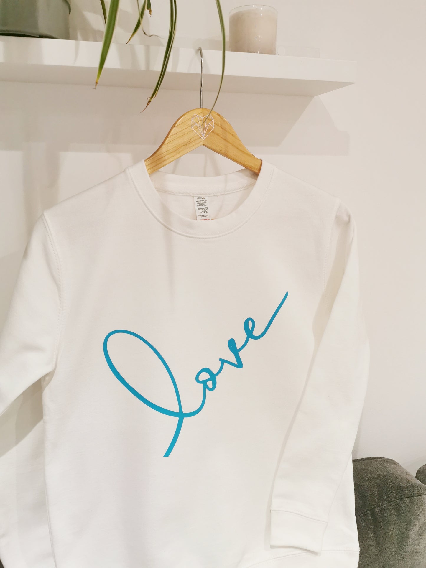 Love Slogan Ladies & Kids Sweatshirt