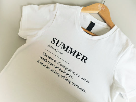 Summer Definition Ladies T-shirt