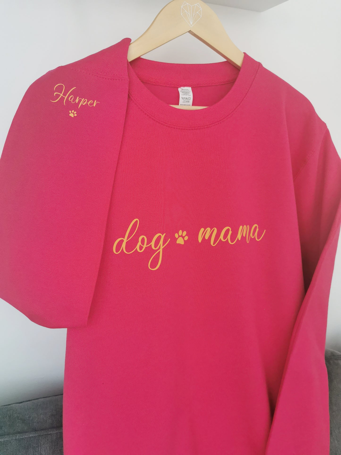 Dog Mama Personalised Ladies Sweatshirt