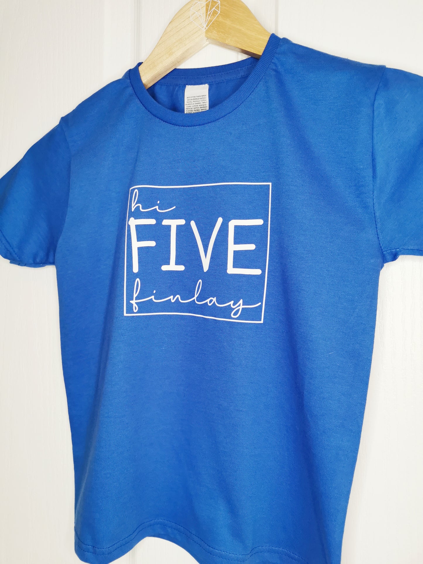 Personalised Hi Five T-shirt