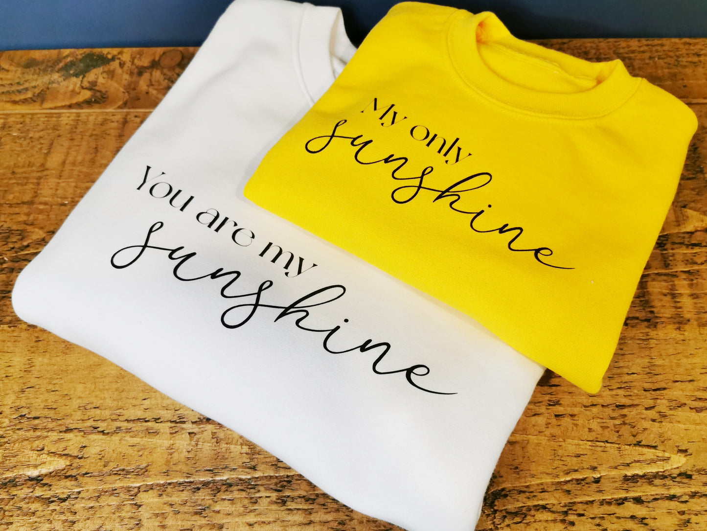 Matching 'You Are My Sunshine' Sweatshirt Set