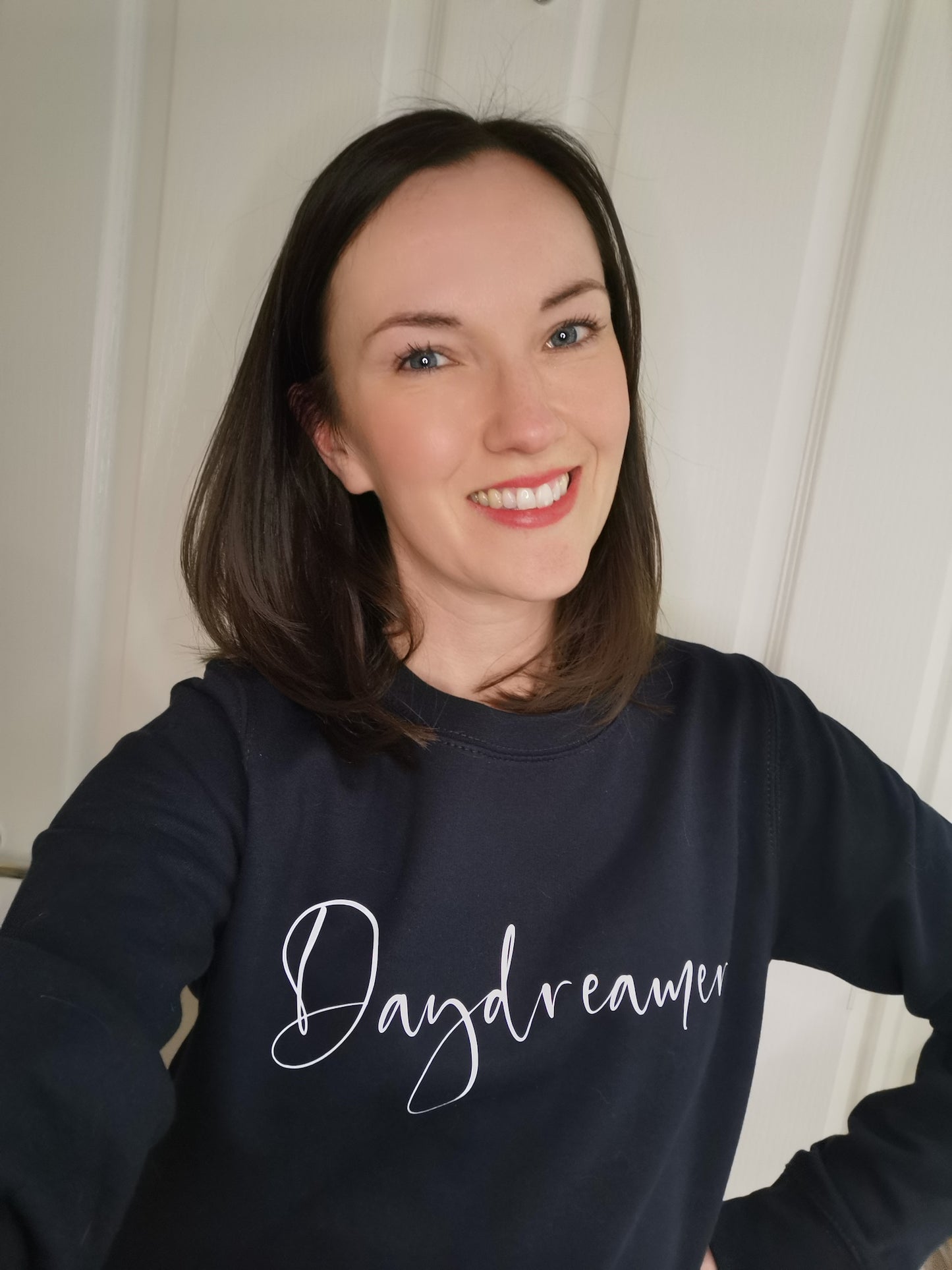 Personalised Script Slogan Sweatshirt