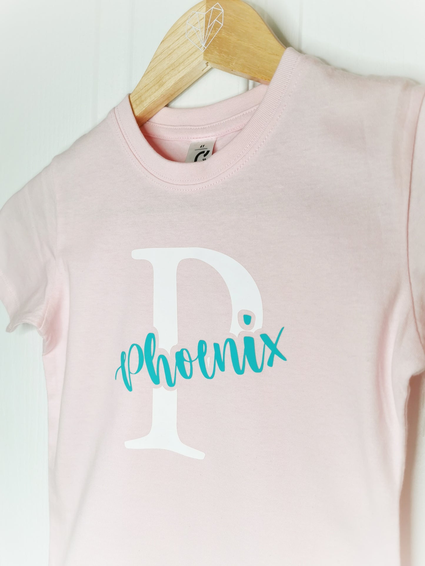 Personalised Script Initials T-shirt