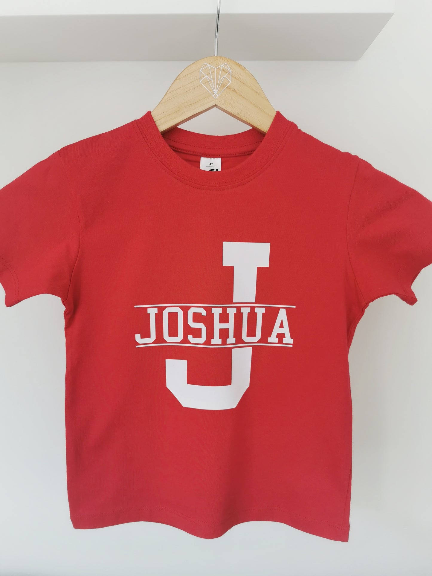 Personalised College Initials T-shirt