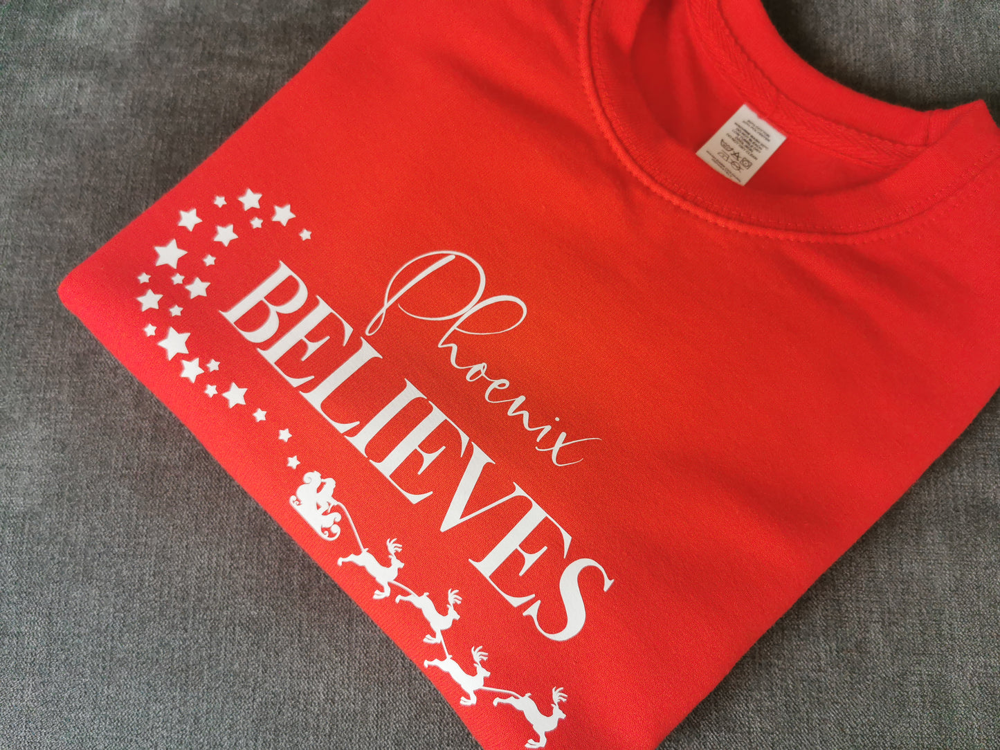 Personalised Believes Kids Sweatshirt