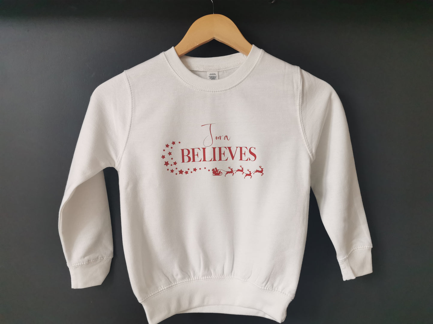 Personalised Believes Kids Sweatshirt