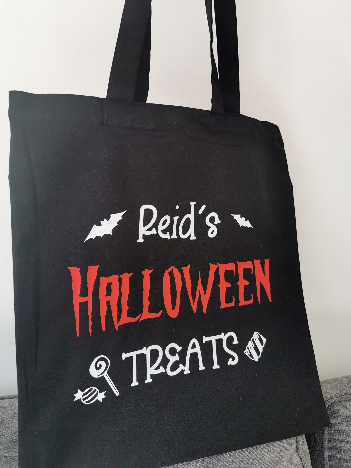 Personalised Halloween Tote Bag