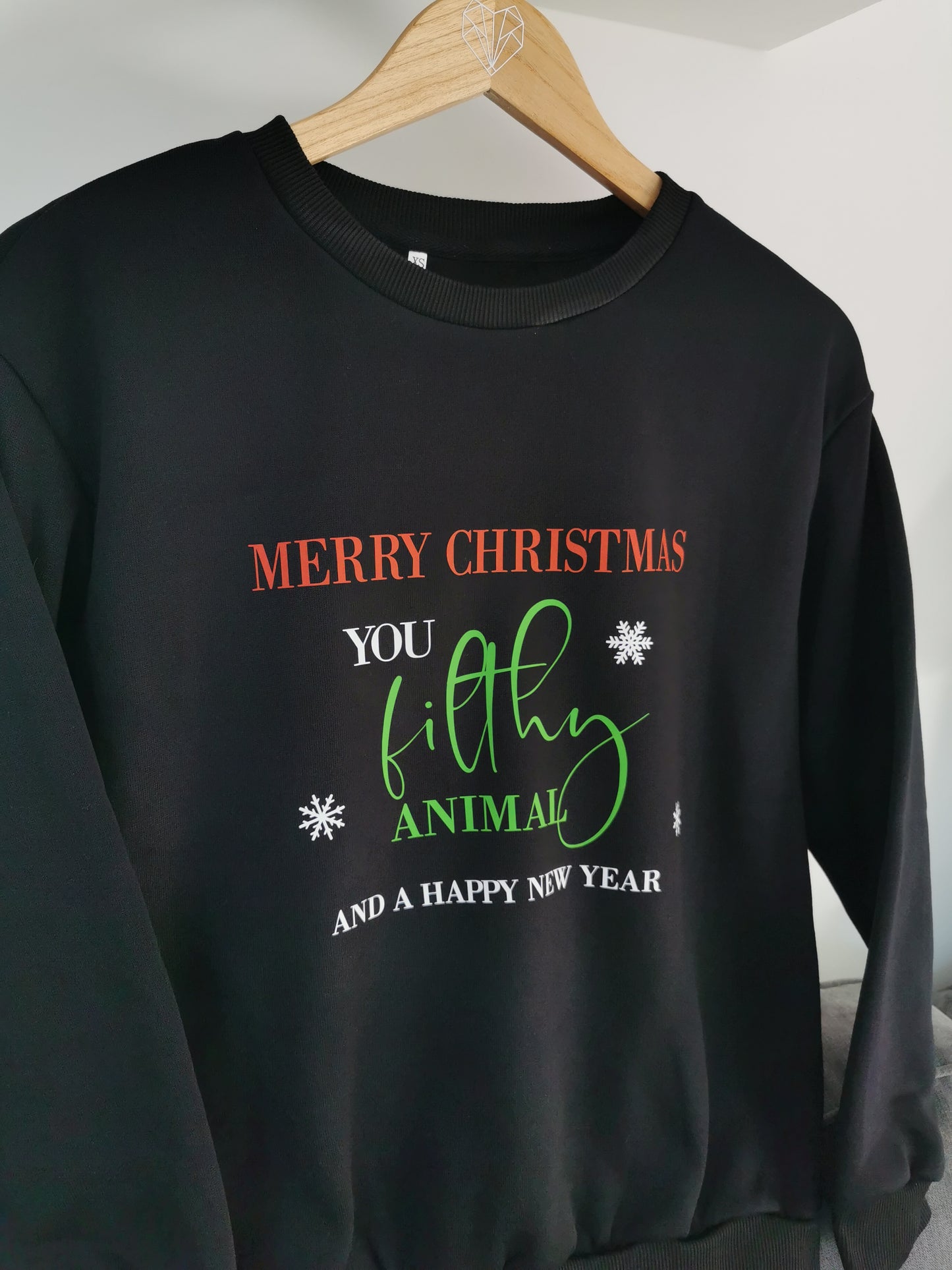 Merry Christmas You Filthy Animal Unisex Sweatshirt