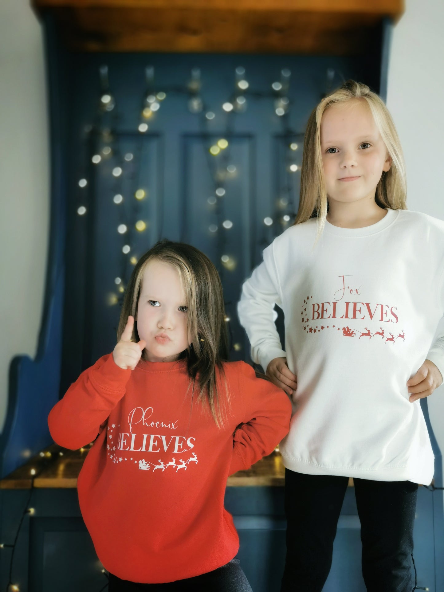 Personalised Believes Kids Sweatshirt