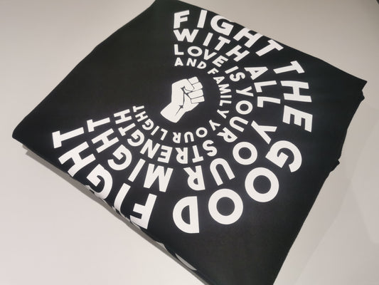 Fight The Good Fight Mens T-shirt