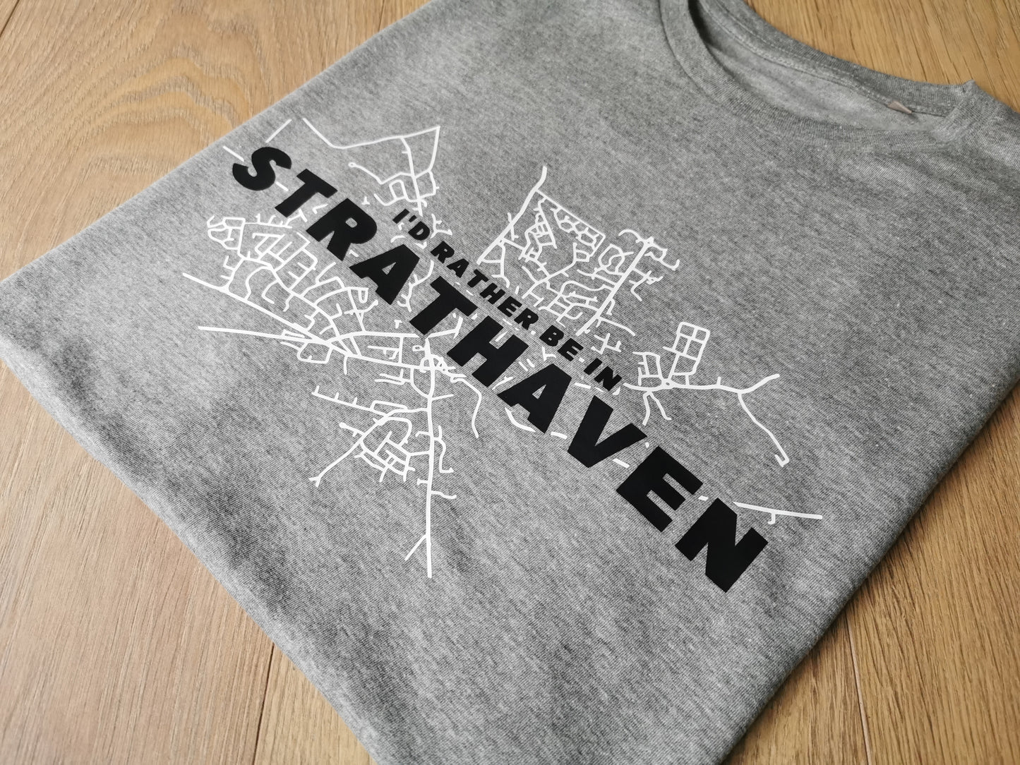 I'd Rather Be In Strathaven Mens T-shirt