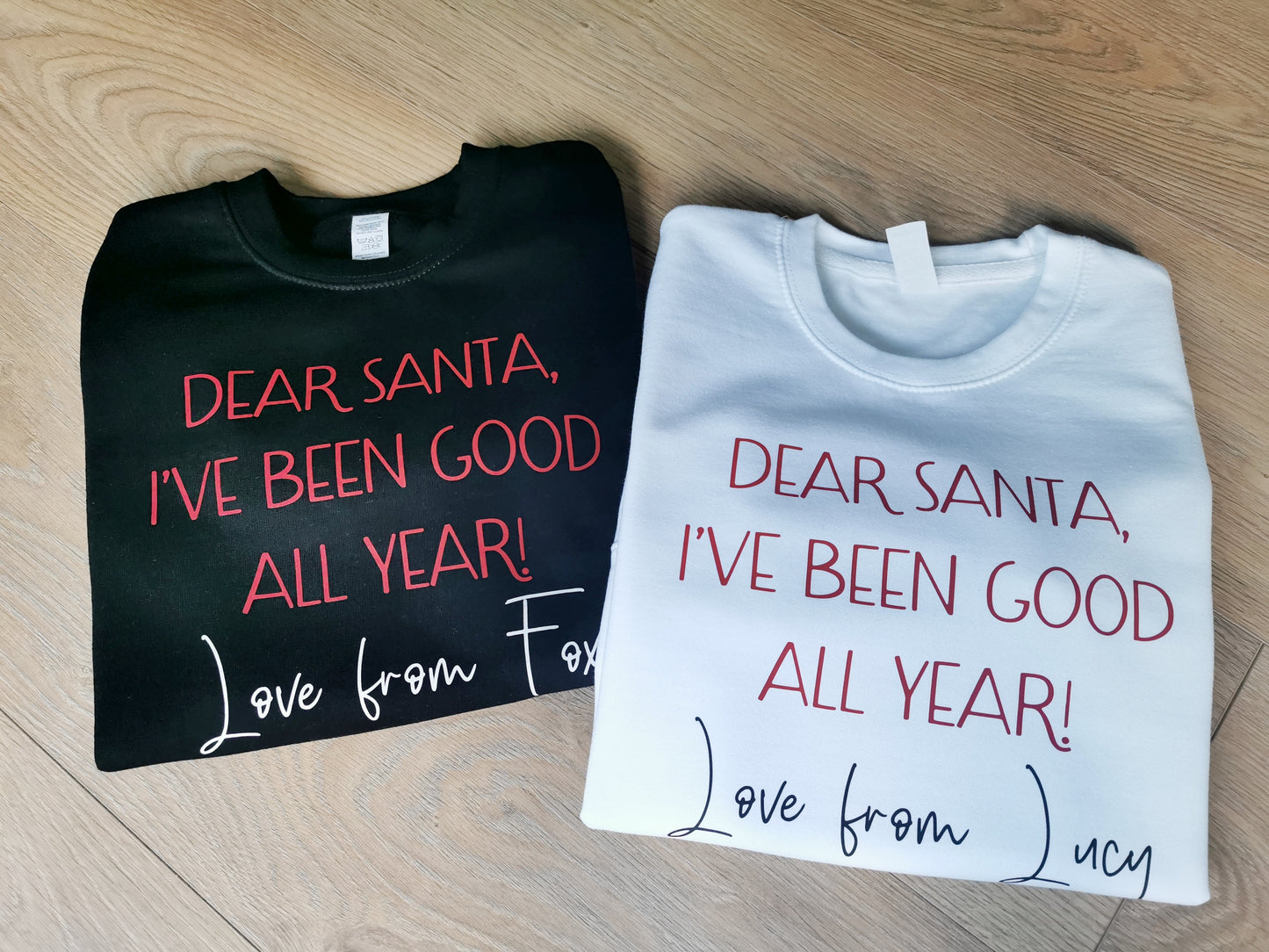 Personalised Dear Santa Kids Sweatshirt