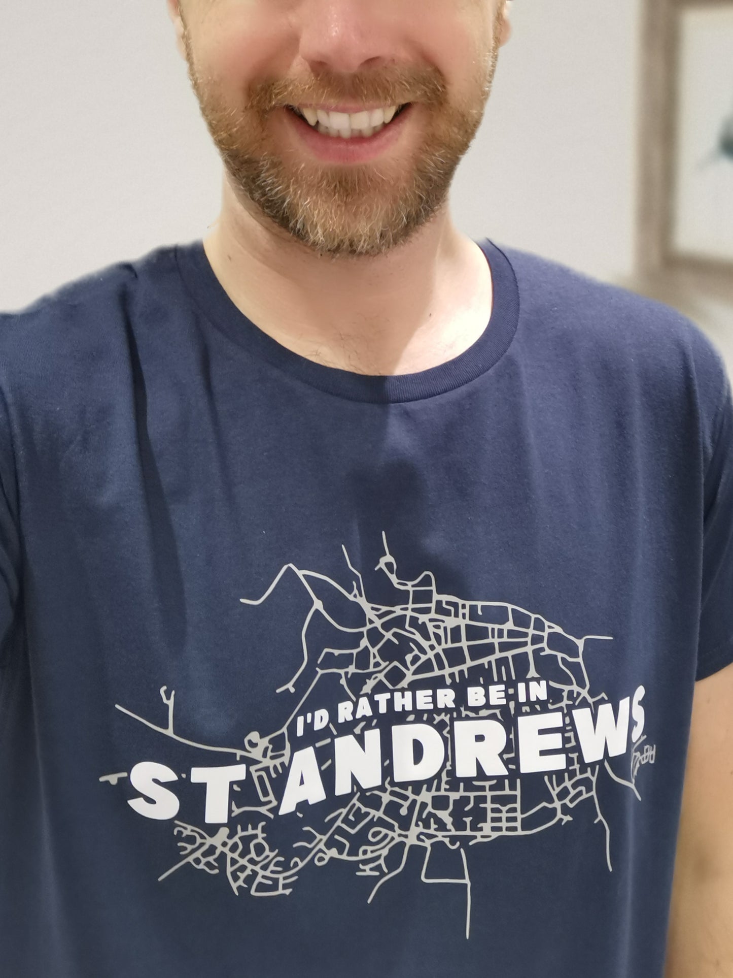 I'd Rather Be In St Andrews Mens T-shirt